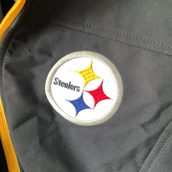 Women's Black/Gold Pittsburgh Steelers Generation Full-Zip Jacket - Picture 2 of 9